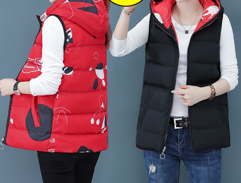 Moteriška dvieilė liemenė su užtrauktuku moterims