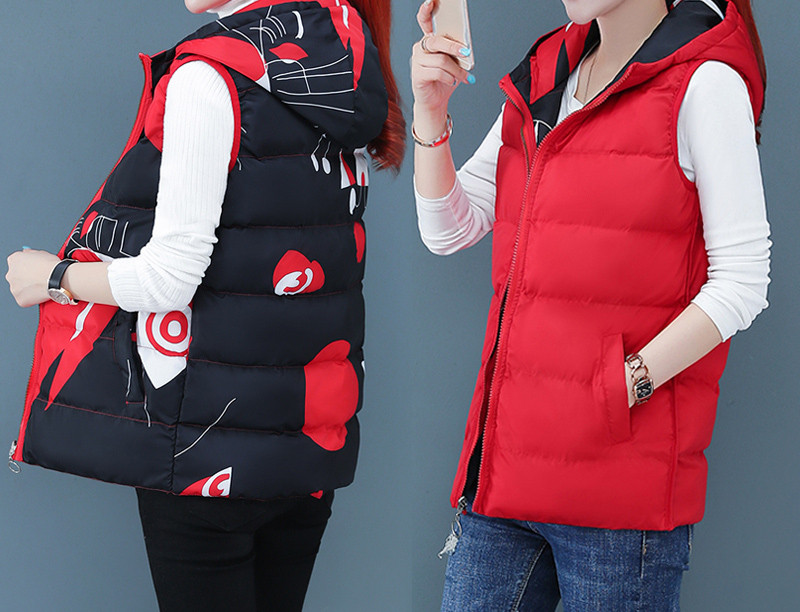 Moteriška dvieilė liemenė su užtrauktuku moterims