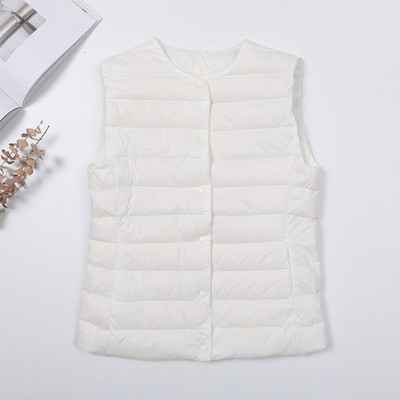 Γυναικείο ελαφρύ γιλέκο νέο μοντέλο με οβάλ λαιμόκοψη