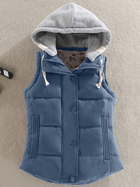 Moteriškas aksominės liemenės modelis su užtrauktuku