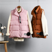 Sügisene naiste vesti lai kõrge kraega mudel