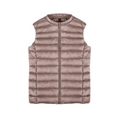 Moodne naiste vest luku ja ovaalse kaelusega