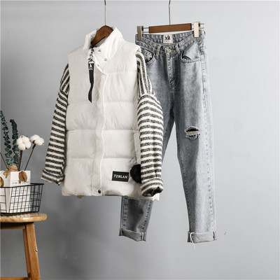 Uue mudeli kõrge kraega naiste vabaajavest