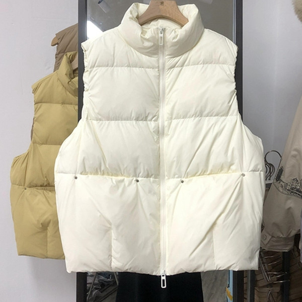 Vabaaja naiste vest luku ja kõrge kraega