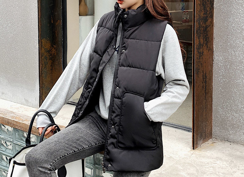 Naiste vabaajavest kõrge kraega ja suurustega kuni 3XL