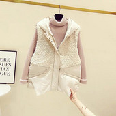 Uus mudel kapuutsiga naiste vest