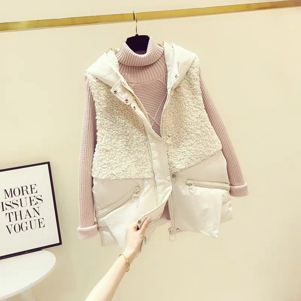 Uus mudel kapuutsiga naiste vest