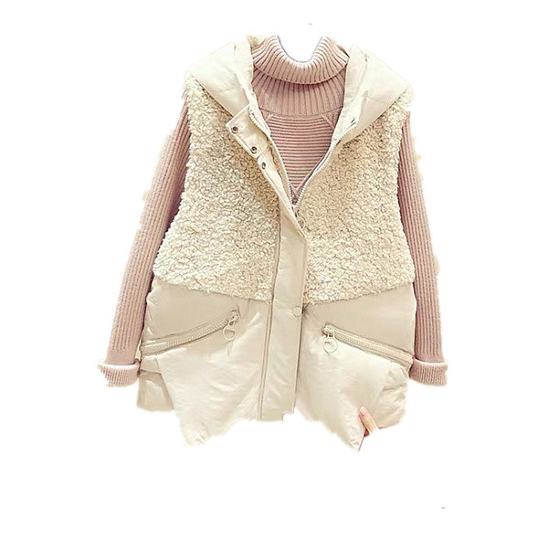 Uus mudel kapuutsiga naiste vest