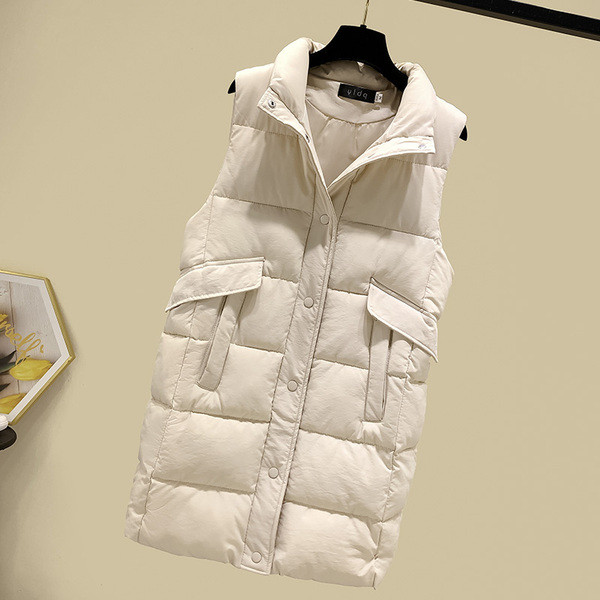 Naiste pikk kapuutsiga talvevest