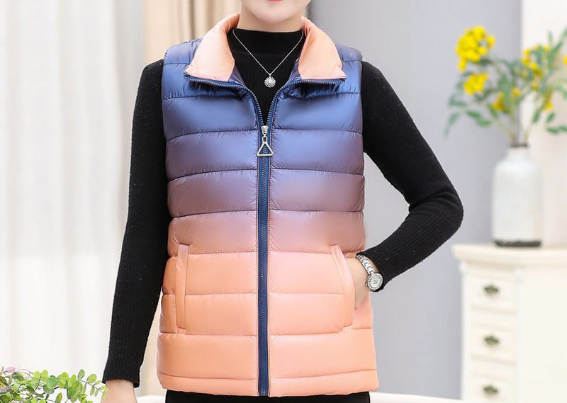 Paks tõmblukuga sügistalvine vest naistele