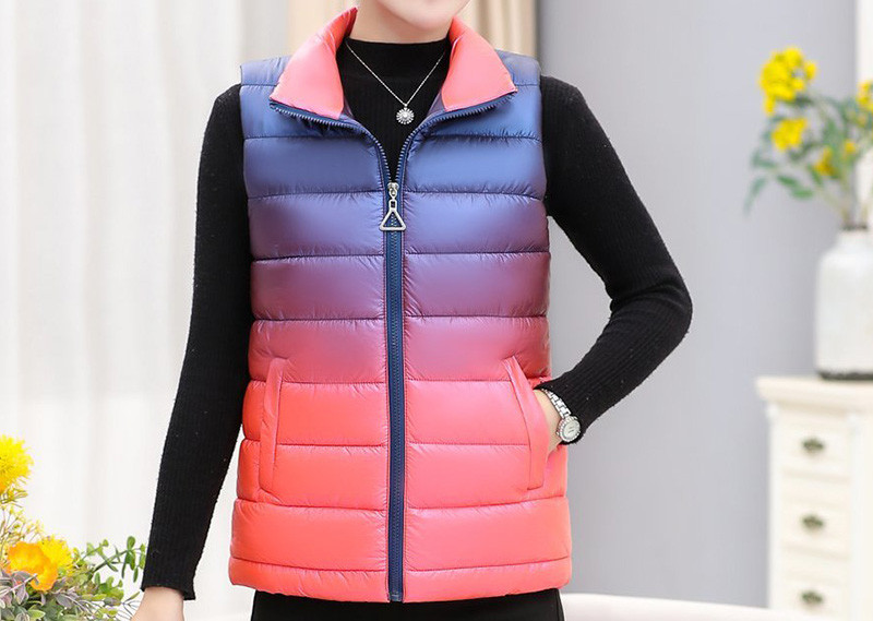 Paks tõmblukuga sügistalvine vest naistele