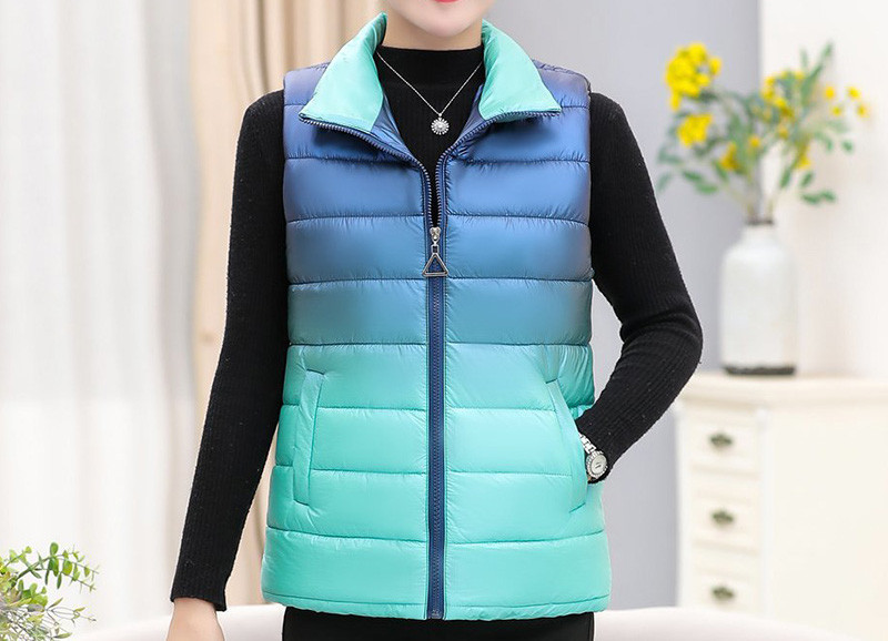 Paks tõmblukuga sügistalvine vest naistele