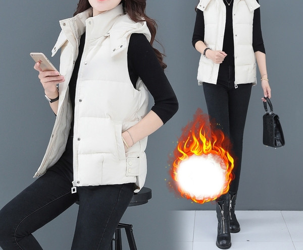 Naiste igapäevane kapuutsiga sügisvest