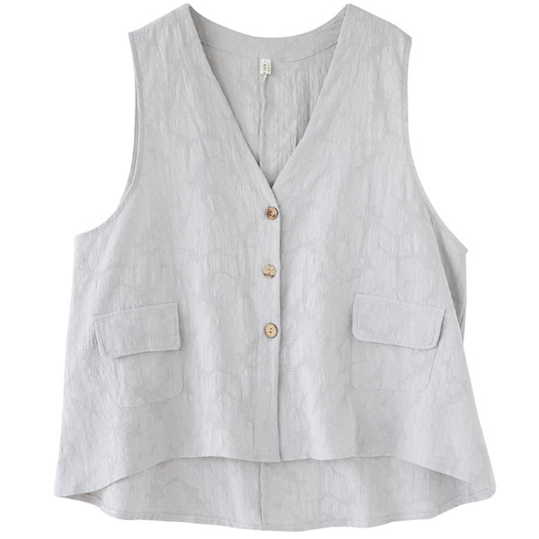 Novi model ženskog prsluka sa špic izrezom