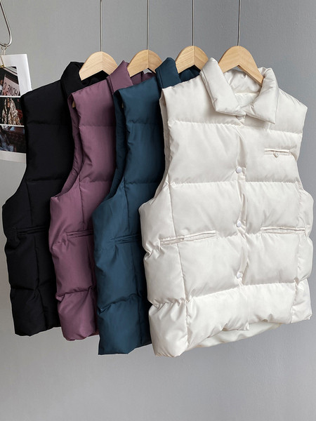 Naiste talvevest nööpidega