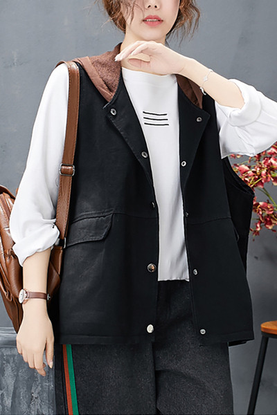 Moodne naiste kapuutsiga teksavest - sobib sügiseks