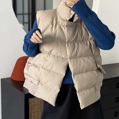 Naiste talvine lai nööpidega vest