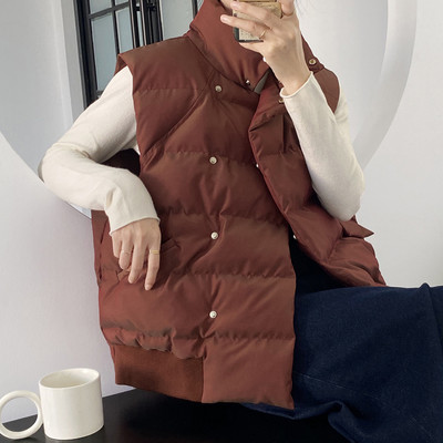 Naiste talvine lai nööpidega vest