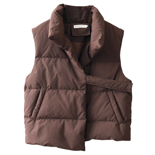 Sportlik-vabaaja naiste vesti asümmeetriline mudel