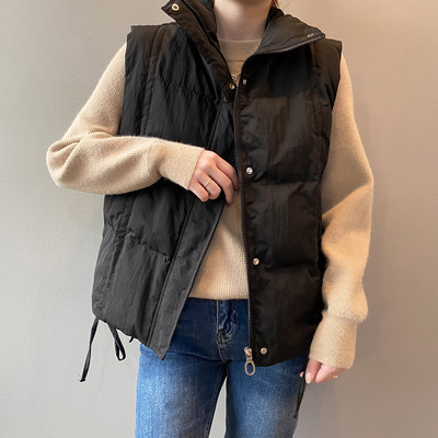 Igapäevane naiste vest koos kokkutõmmatud osadega