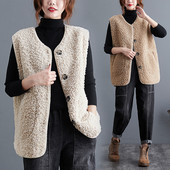 Naiste V-kaelusega sulevest vabaaja vest