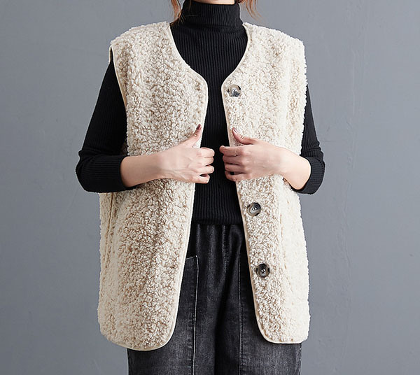 Naiste V-kaelusega sulevest vabaaja vest