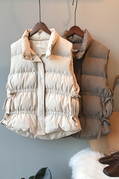 Ženski casual prsluk s gumbima