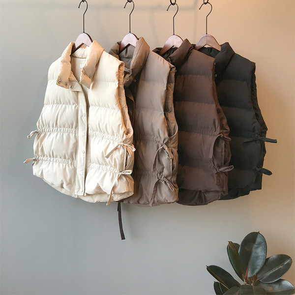 Ženski casual prsluk s gumbima