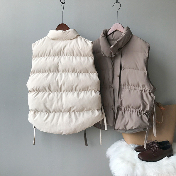 Ženski casual prsluk s gumbima