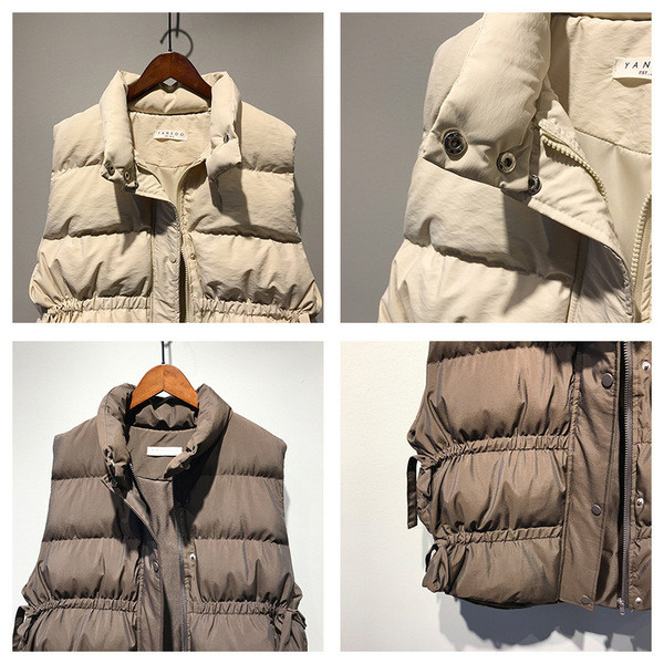 Ženski casual prsluk s gumbima