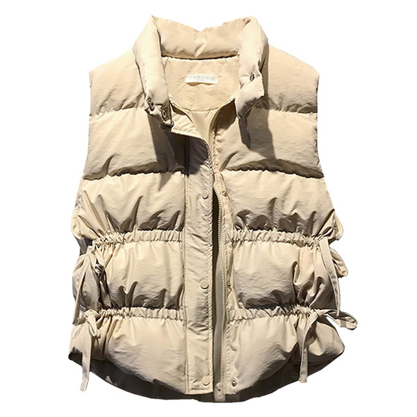 Ženski casual prsluk s gumbima