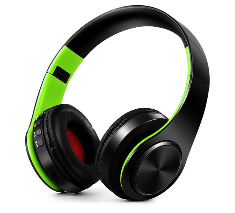 Belaidės Bluetooth ausinės su TF kortelės lizdu