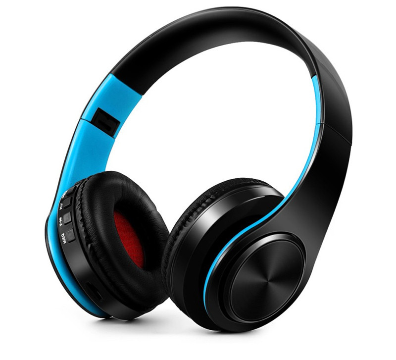 Belaidės Bluetooth ausinės su TF kortelės lizdu