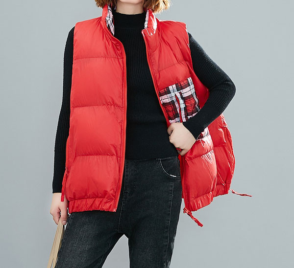 Naujo modelio moteriška plati liemenė su užtrauktuku