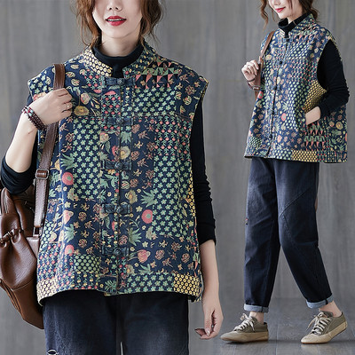 Uus mudel madala kraega naiste värvi vest