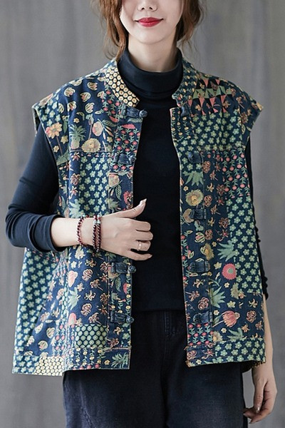 Uus mudel madala kraega naiste värvi vest