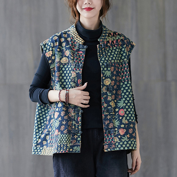 Uus mudel madala kraega naiste värvi vest