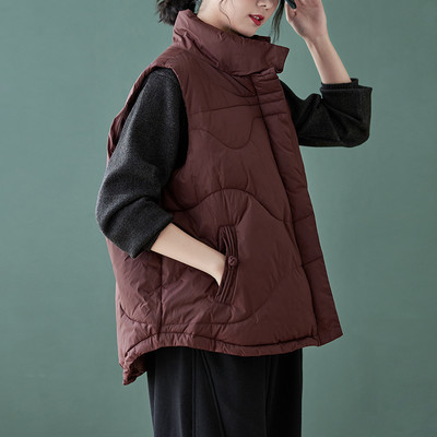 Naiste kõrge kraega spordivest - lai mudel