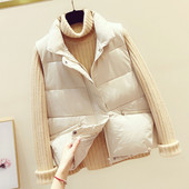 Naiste kaasaegne kõrge kraega talvevest