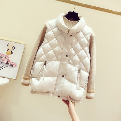 Talveks sobiv vabaaja naiste vest taskutega