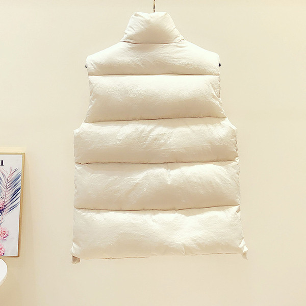 Moodne naiste nööpidega talvevest