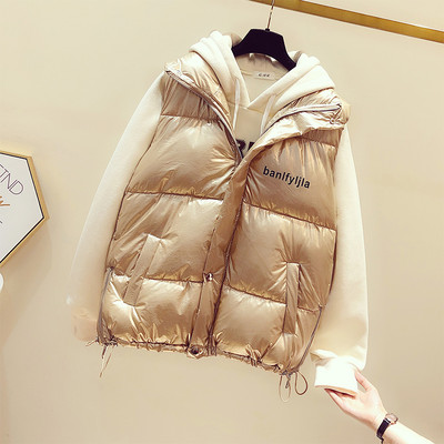 Novi model ženske vestice sa natpisom i visokom kragnom