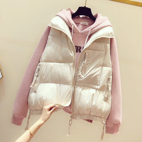 Γυναικείο casual γιλέκο με τσέπες - κατάλληλο για το χειμώνα