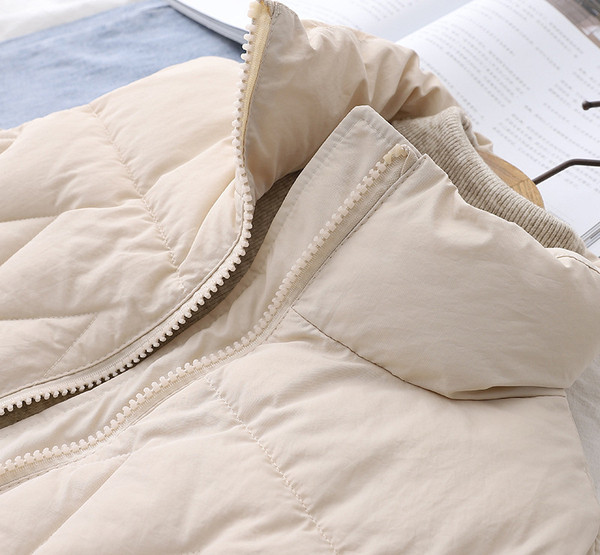 naiste asümmeetriline vest luku ja kõrge kraega