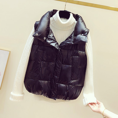 Γυναικείο casual γιλέκο με γιακά- κατάλληλο για το χειμώνα