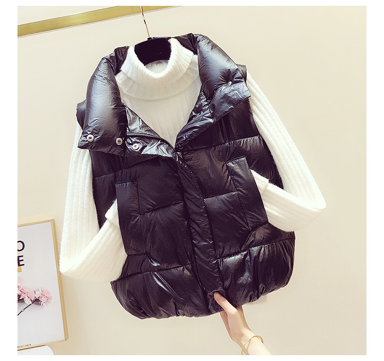 Γυναικείο casual γιλέκο με γιακά- κατάλληλο για το χειμώνα