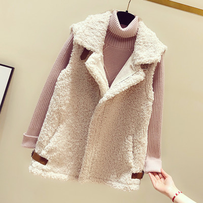 Γυναικείο χειμερινό  γούνινο γιλέκο 