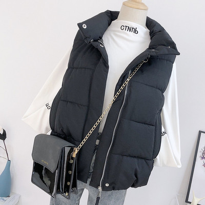 Naujas moteriškos vilnos liemenės modelis su kišenėmis