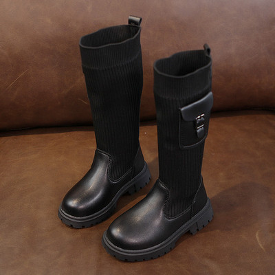 Praegused taskuga lastesaapad tüdrukutele