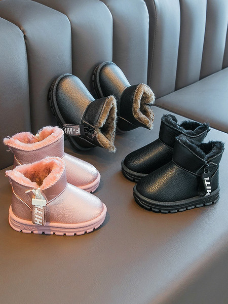 Vaikiški batai su minkštu pamušalu ir užtrauktuku